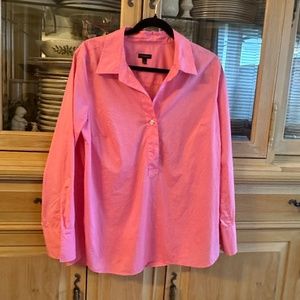 Talbots pink shirt
